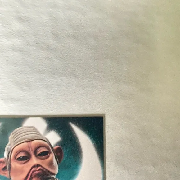 Star Wars 2017 Journey to the Force Awakens Nien Nunb Autographed Card - Picture 4 of 6